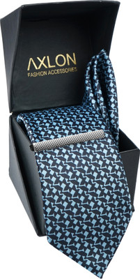 AXLON Geometric Print Tie