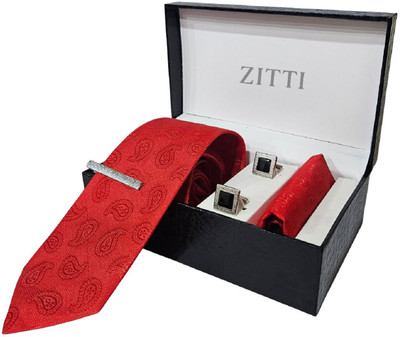 Zitti Floral Print Tie