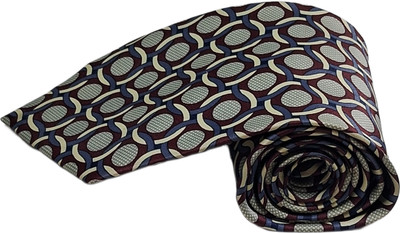 DENMARC Solid, Printed, Self Design, Geometric Print Tie