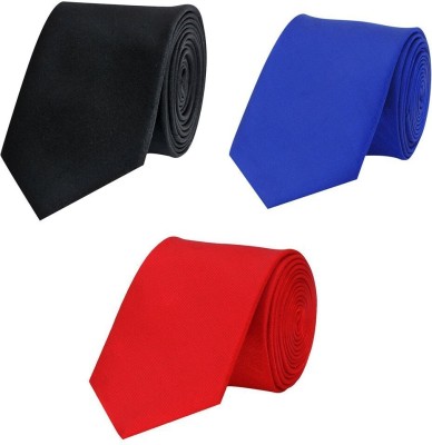 Seerat Solid Tie(Pack of 3)