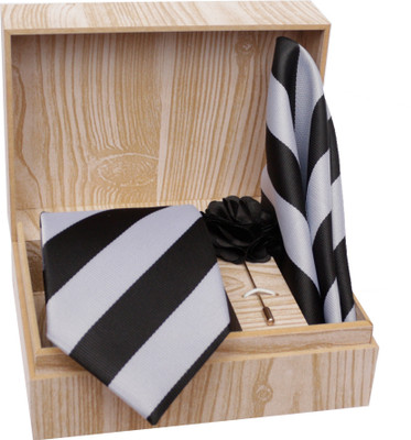 MENSOME Striped Tie(Pack of 3)