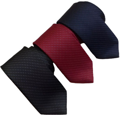 Justin Dustin Polka Print Tie(Pack of 3)