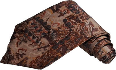 DENMARC Graphic Print, Floral Print Tie