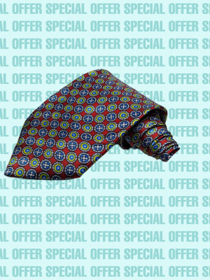 DENMARC Self Design, Geometric Print Tie