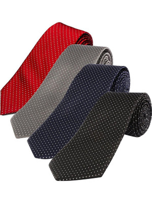 Seerat Polka Print Tie(Pack of 4)