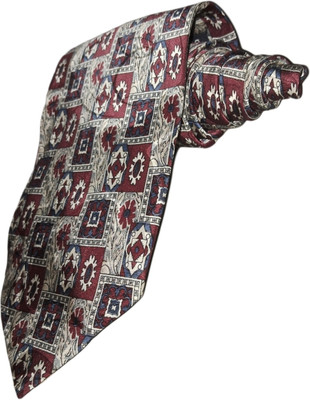 DENMARC Printed, Geometric Print, Floral Print Tie