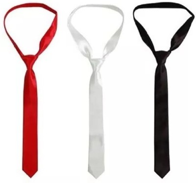 FATON Solid Tie(Pack of 3)