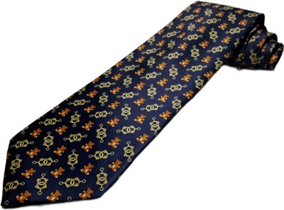 DENMARC Animal Print, Geometric Print Tie