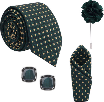CALIXTO Self Design Tie(Pack of 4)