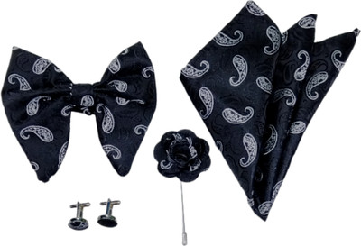 VOICI Self Design Tie(Pack of 4)