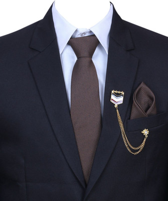RANDOM STRIPE Self Design Tie(Pack of 3)