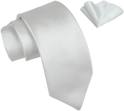 FashMade Solid, Woven, Self Design, Applique Tie