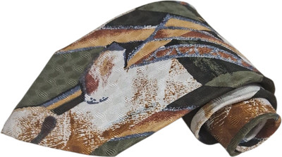 DENMARC Geometric Print, Embellished Tie