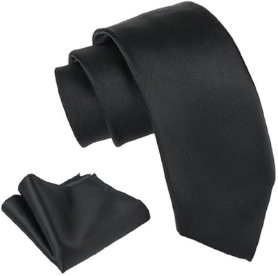 FashMade Solid, Woven, Self Design, Applique Tie