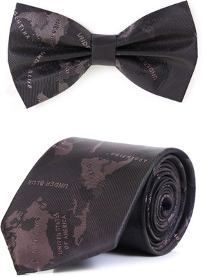RANDOM STRIPE Printed Tie(Pack of 2)