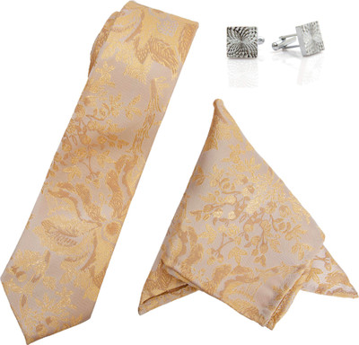 To The Nines Self Design Tie(Pack of 3)