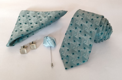 Nexlon Self Design Tie(Pack of 4)