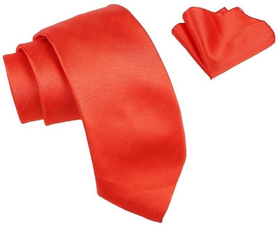 FashMade Solid, Woven, Self Design, Applique Tie