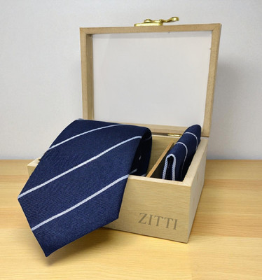 Zitti Solid, Striped, Woven, Self Design, Printed, Checkered, Graphic Print Tie