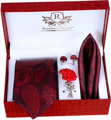 RANDOM STRIPE Self Design, Woven Tie