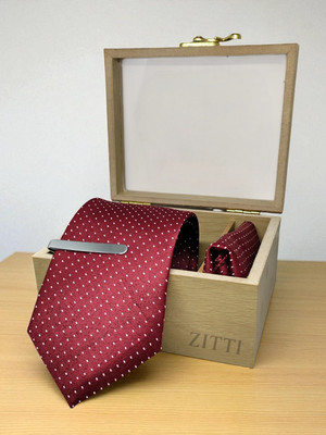 Zitti Solid, Striped, Woven, Self Design, Printed, Checkered, Graphic Print Tie