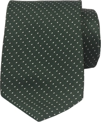 NEUROCLUB Silk Tie Pin Set(Green, White)