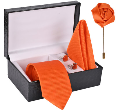 StyleRide Self Design Tie(Pack of 4)