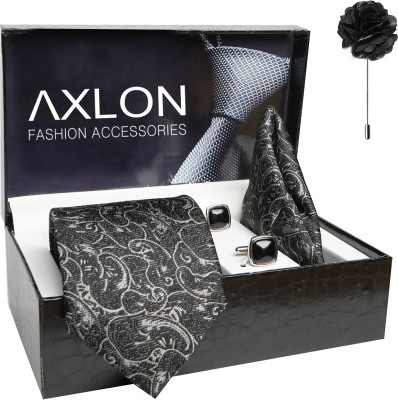 AXLON Printed Tie(Pack of 4)