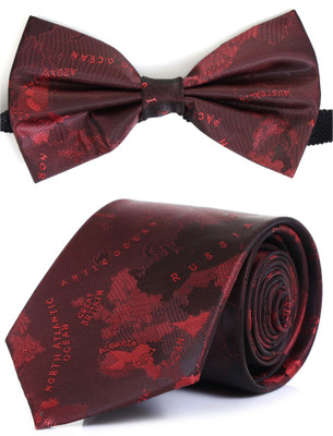 RANDOM STRIPE Printed Tie(Pack of 2)