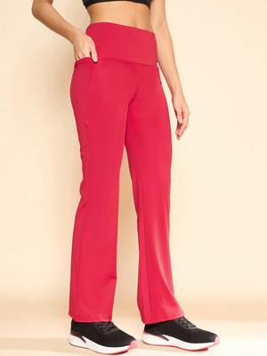 COLOR CAPITAL Solid Women Red Tights