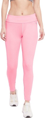 Big Bear Solid Women Pink Tights