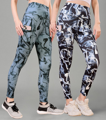 Kashikey creation Printed Women Multicolor Tights