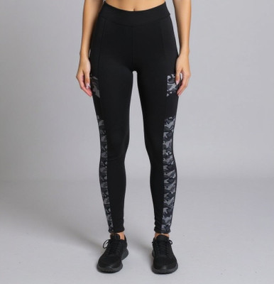 Coolest Fashion Striped Women Black Tights