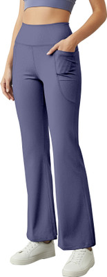 Valley Solid Women Purple Tights