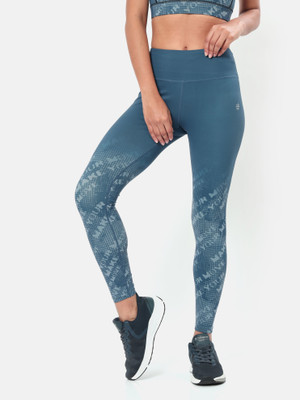 Cult Printed Women Blue Tights