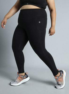 Cult Solid Women Black Tights