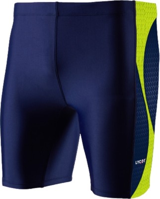 AASHRAy Solid Men Blue Tights