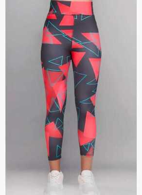 L Fashion Jeans Printed Women Red, Black Tights