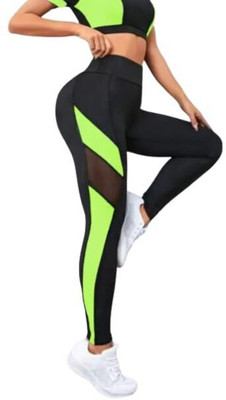 MindsArt Solid Women Black Tights