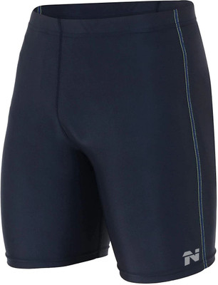 NINQ Solid Men Blue Tights