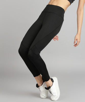 Cosvos Solid Women Black Tights