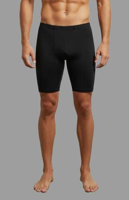 ABCD Solid Men Black Tights