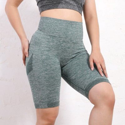 Lifecycle Solid Women Green Gym Shorts, Cycling Shorts, Night Shorts, Sports Shorts, Casual Shorts