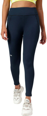 DIDA Solid Women Blue Tights