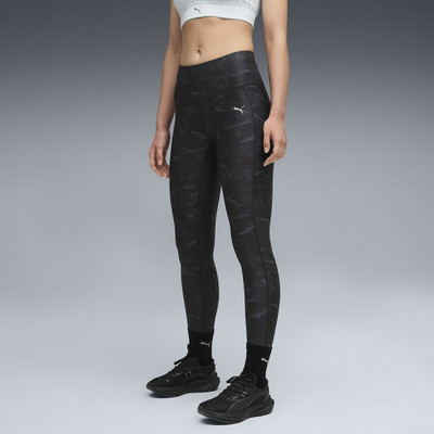 PUMA Printed Women Black Tights