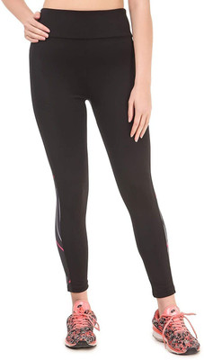 Kyk Printed Women Black Tights