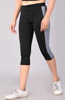 Asjeggings Color Block Women Black Tights