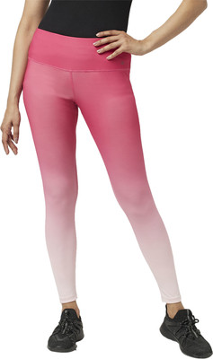 Ajile By Pantaloons Printed Women Pink Tights