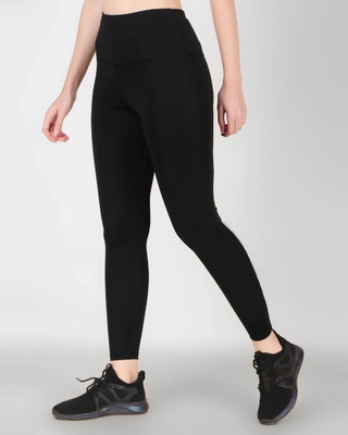Nexstep Solid Women Black Tights