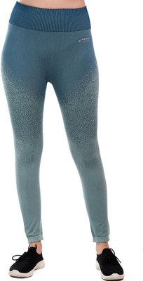 Jomferry Printed Women Blue Tights